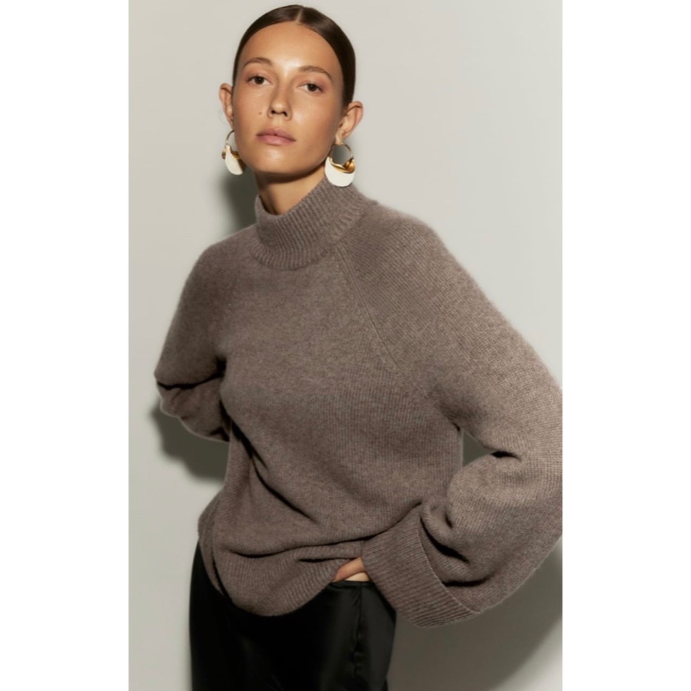 Reformation | Garrett cashmere oversized turtleneck